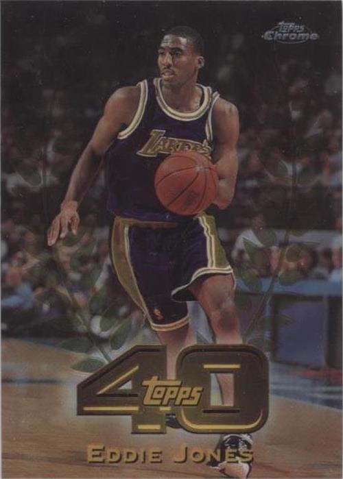 Topps Chrome 1997-98 - Eddie Jones #T40-12