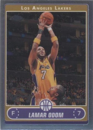 2006-07 Topps Chrome - Lamar Odom #38