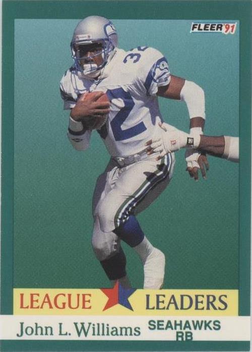 1991 Fleer John L. Williams #419