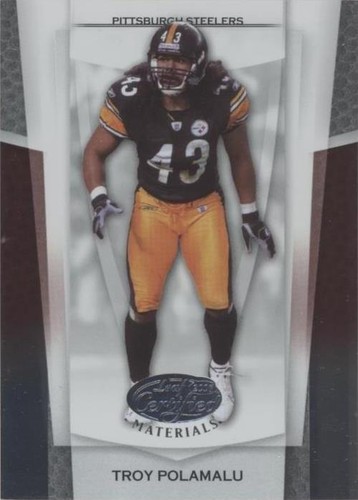 2007 Leaf Certified Materials Troy Polamalu #113