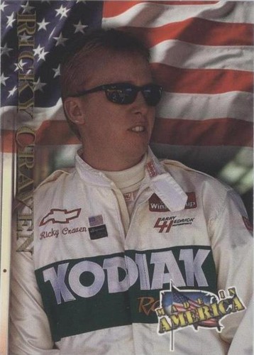 1996 Maxx Made in America - Ricky Craven #41