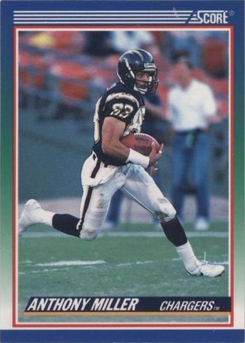 1990 Score 100 Hottest Players Anthony Miller #24