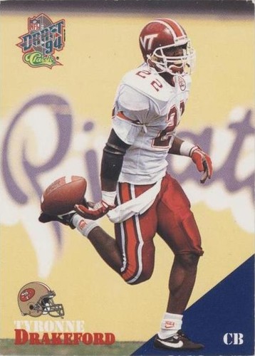 1994 Classic NFL Draft Tyronne Drakeford #54