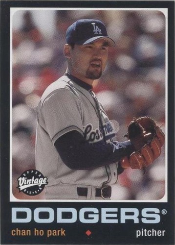 2002 Upper Deck Vintage - Chan Ho Park #183