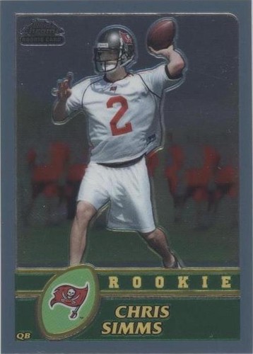 2003 Topps Chrome Chris Simms #180