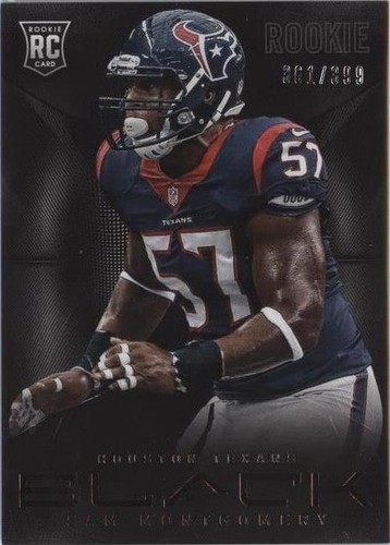 2013 Panini Black Sam Montgomery #179