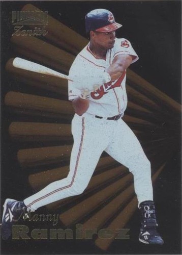 1996 Pinnacle Zenith - Manny Ramirez #34