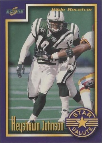 1999 Score Supplemental Keyshawn Johnson #S-107