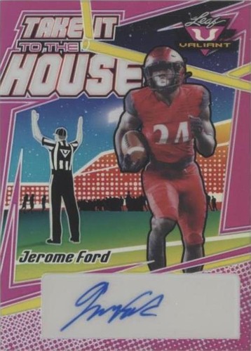 2022 Leaf Valiant Jerome Ford #TH-JF2