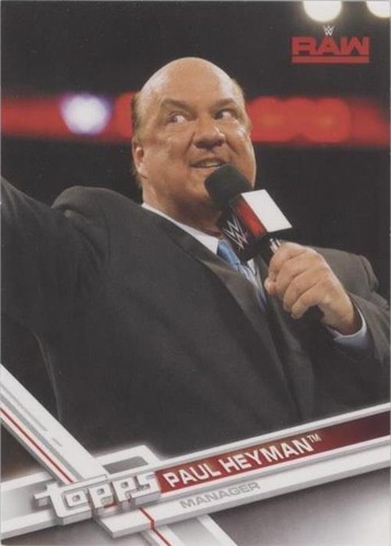 2017 Topps WWE - Paul Heyman #28