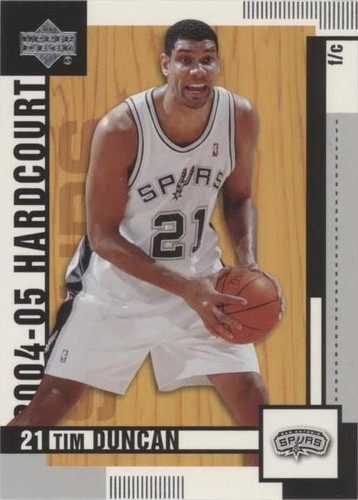 2004-05 Upper Deck Hardcourt - Tim Duncan #77