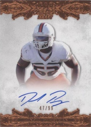 2015 Leaf Ultimate Draft Denzel Perryman #BA-DP1