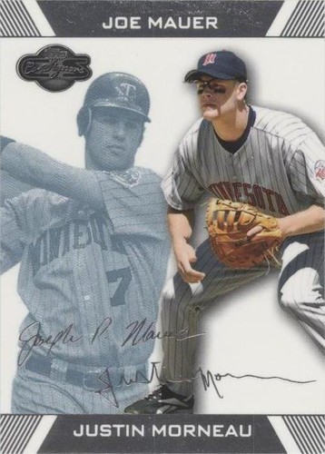 2003 Topps Chrome Prospects Refractor 437 Joe Mauer Justin Morneau 