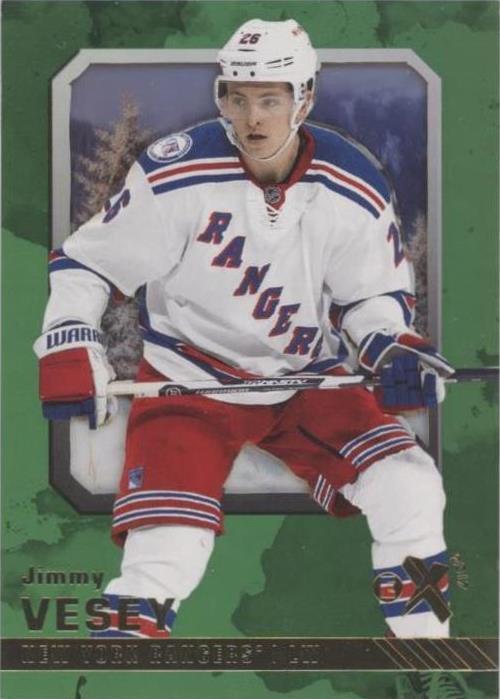 2016-17 Upper Deck Fleer Showcase - Jimmy Vesey #36