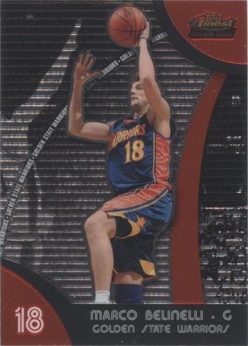 2007-08 Topps Finest - Marco Belinelli #93