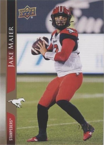 2021 Upper Deck CFL Jake Maier #98