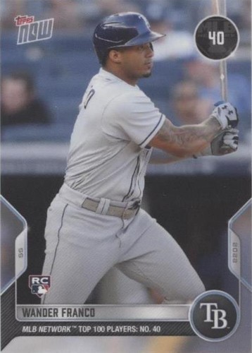 2022 Topps Now MLB Network Top 100 Players - Wander Franco #T-40