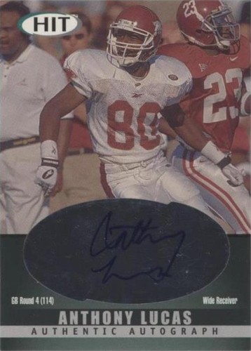 2000 Sage Hit Anthony Lucas #A8