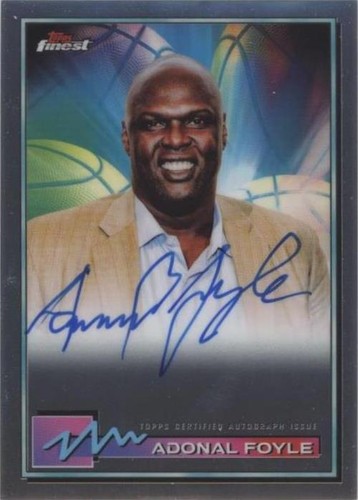 2021 Topps Finest - Adonal Foyle #FA-AF