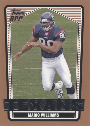 2007 Topps Draft Picks and Prospects (DPP) Mario Williams #62
