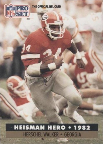 1991 Pro Set Herschel Walker #44