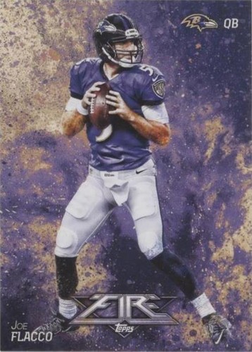 2014 Topps Fire Joe Flacco #83