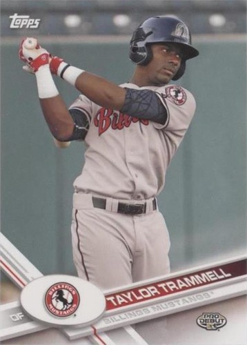 2017 Topps Pro Debut - Taylor Trammell #112