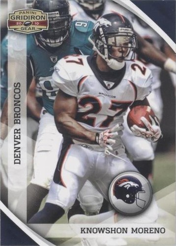 2010 Panini Gridiron Gear Knowshon Moreno #44