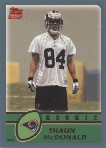 2003 Topps Shaun McDonald #376