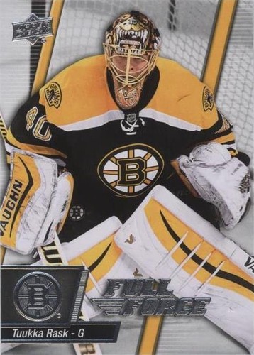 2015-16 Upper Deck Full Force - Tuukka Rask #30
