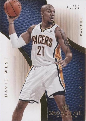 2012-13 Panini Immaculate Collection - David West #38