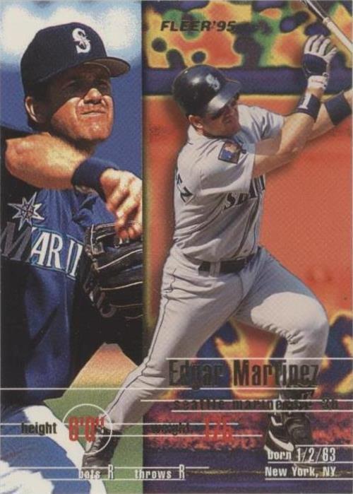 Fleer 1995 - Edgar Martinez #272