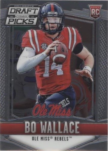 2015 Panini Prizm Collegiate Draft Picks Bo Wallace #156