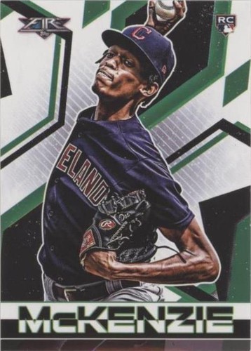 2021 Topps Fire - Triston McKenzie #24