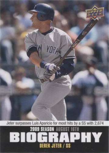 2010 Upper Deck - Derek Jeter #SB-151
