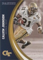 2016 Panini Georgia Tech Yellow Jackets Calvin Johnson #48