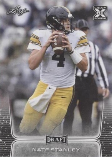 2020 Leaf Draft Nate Stanley #50