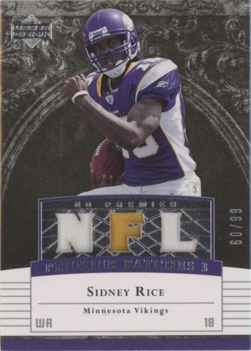 2007 UD Premier Sidney Rice #PP3-SR