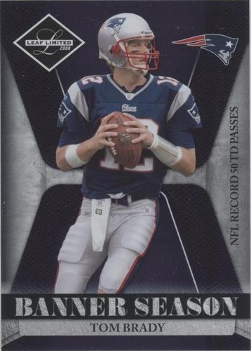 2008 Leaf Limited Tom Brady #BSM-17