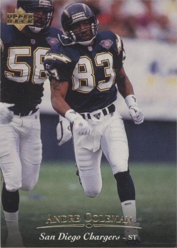 1995 Upper Deck Andre Coleman #281