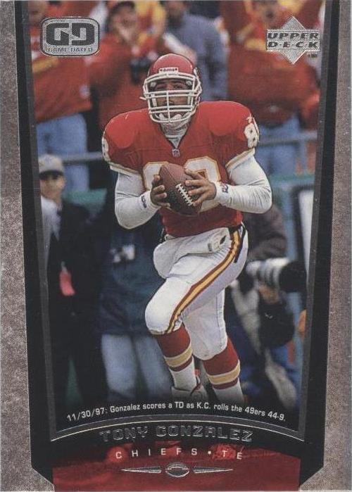 Upper Deck Tony Gonzalez 1998 #138