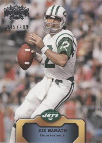 2011 Topps Triple Threads Joe Namath #99