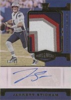 2019 Panini Plates & Patches Jarrett Stidham #RPA-JST