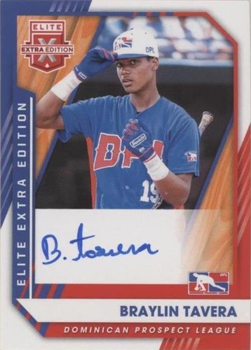 2021 Panini Elite Extra Edition - Braylin Tavera #214