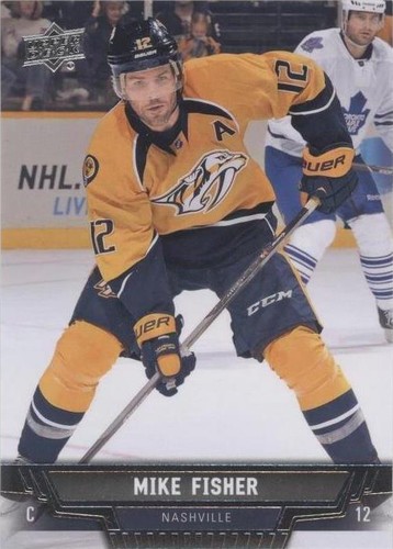 2013-14 Upper Deck - Mike Fisher #341