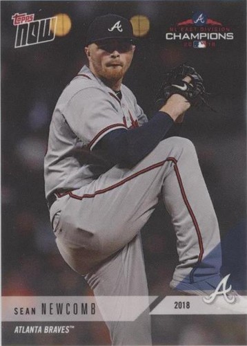 2018 Topps Now - Sean Newcomb #PS-57