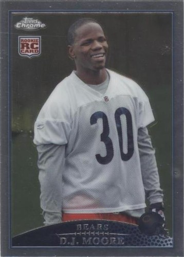 2009 Topps Chrome D.J. Moore #TC139