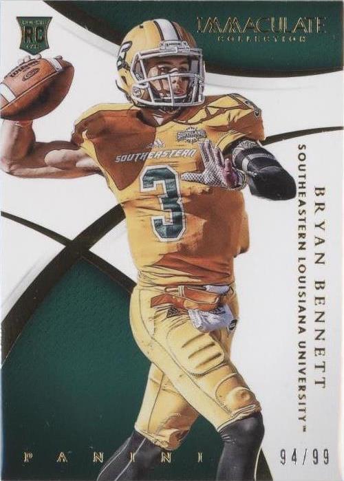 2015 Panini Immaculate Collection Collegiate Bryan Bennett #113
