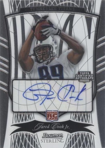 2009 Bowman Sterling Jared Cook #144