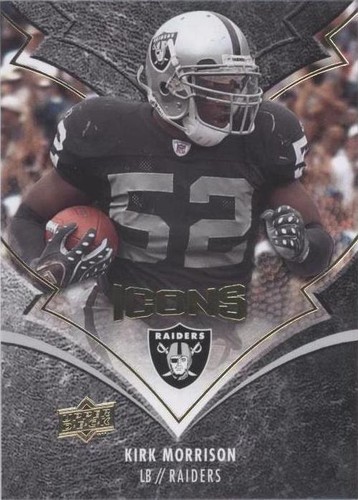 2008 Upper Deck Icons Kirk Morrison #71